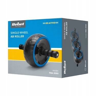 Ролик для преса AB Wheel з килимком Rebel