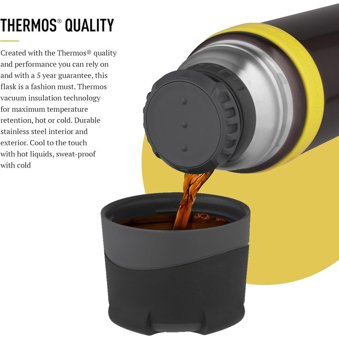 Термос Thermos Ultimative MK II вакуумний, 900 мл, коричневий