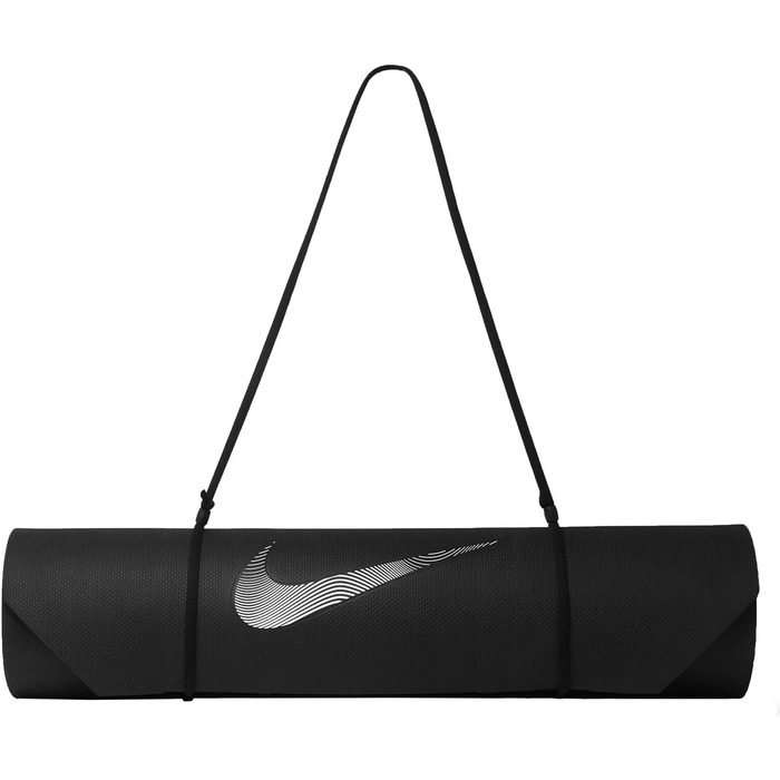 Йога-мат Nike MAT 2.0 для тренувань, унісекс, чорний/білий