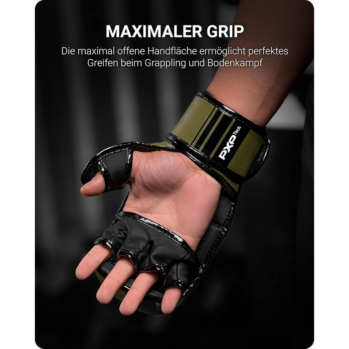 Боксерські рукавички Phantom Apex | Професійні рукавички для спарингу, бою, боксу, фріфайту (Apex - Army, L-XL)