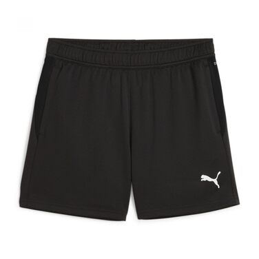 Дитячі спортивні шорти для дівчаток PUMA Active G Shorts, чорні з білим логотипом