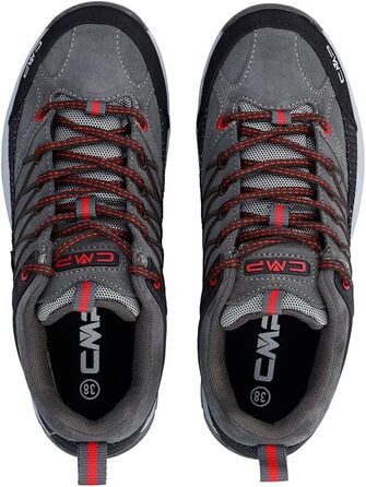 CMP Rigel - дитячі трекінгові півчеревики для туризму (7 UK, сірий Ferrari)