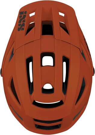 Велосипедний шолом IXS Trigger AM MIPS, помаранчево-коричневий, захисний, для MTB
