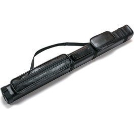 Чохол для більярдного кия: міцний, на 2 кия, 84 x 7.5 см, чорний