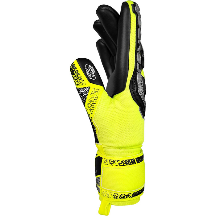 Воротарські рукавички Reusch Attrakt Freegel Silver: дихаючі, для чоловіків та жінок, підходять для будь-якої погоди та поверхні поля