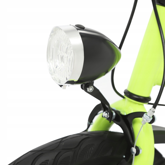 Дитячий велосипед 16 дюймів з підсвіткою та додатковими колесами