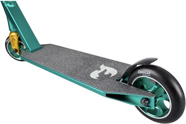 Трюковий самокат Chilli Pro 5000, 84 см, 110 мм PU колеса, ABEC 9, зелений, для підлітків