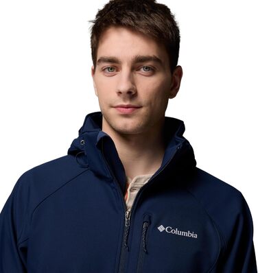 Чоловіча софтшелл куртка Columbia Cascade Ridge III, темно-синя (Collegiate Navy), розмір XXL