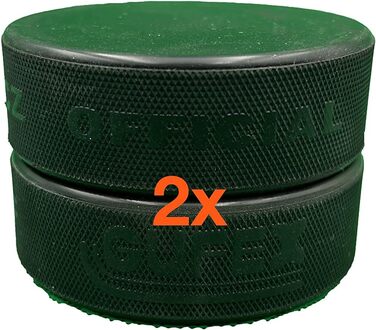 Хокейні шайби Gufex (2) – офіційні шайби IIHF, преміум-якість