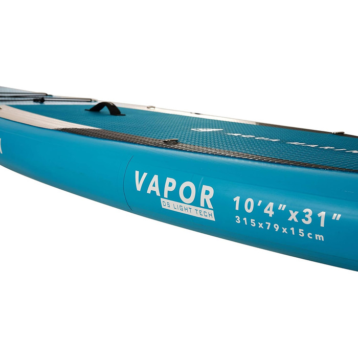 Надувний SUP-борд Aqua Marina Vapor 2021: 10’4’’ iSUP для SUP-серфінгу, 315 x 79 x 15 см, Single