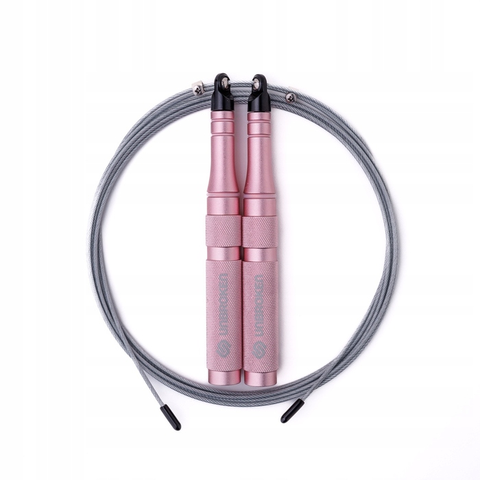 Професійна тренувальна скакалка Unbroken Speed Rope SR-PRO, Рожева, 3.2м