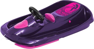 Hamax Bob Lenkschlitten - Снігова тачка-каталка з кермом Hamax SNO Dragon violett