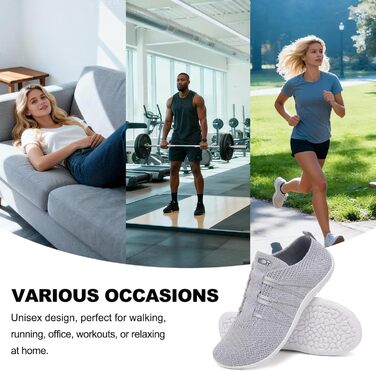 Легкі босоніжки Merdoo для чоловіків та жінок: зручні сліпони, спортивні та туристичні кросівки, дихаючі, антиковзкі, розмір 37-45 EU, сірий колір