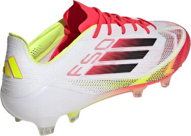 Бутси для футболу Adidas F50 Club Unisex для жорстких майданчиків (40 2/3 EU, біло-чорні)