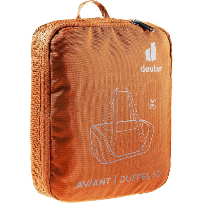 Сумка спортивна та дорожня Deuter AViANT Duffel 50 л, каштан/умбра