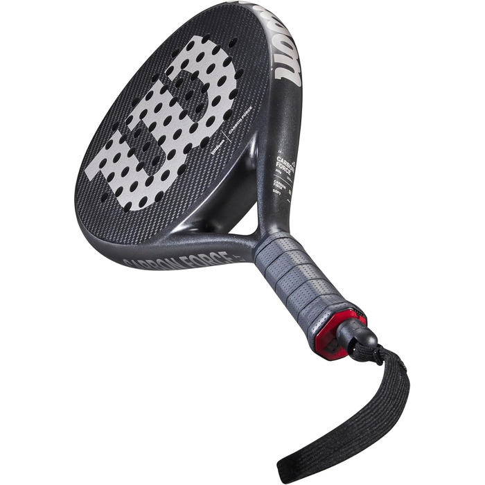 Падель ракетка Wilson Carbon Force LT, карбон/EVA, 365 г