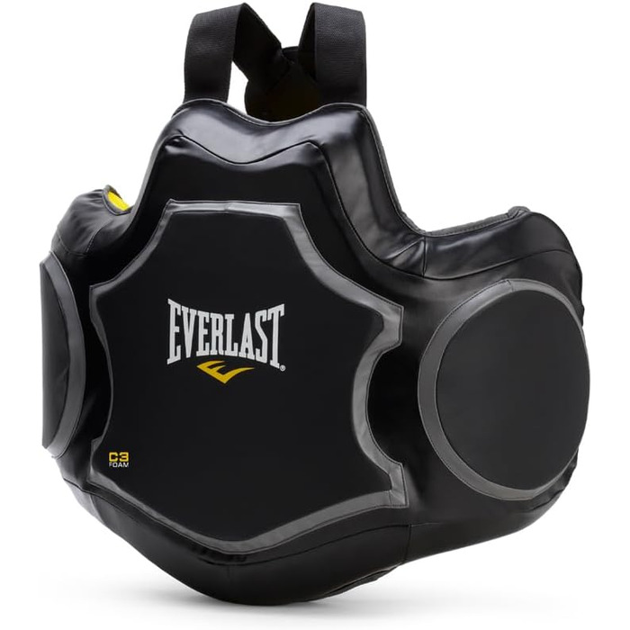 Захисний жилет для боксу Everlast, унісекс, чорний, універсальний розмір