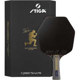 Пінний стіл STIGA Pro Carbon Plus Cybershape Truls Edition - професійний, 5 зірок, Touch Carbon, ITTF, для атакуючих гравців