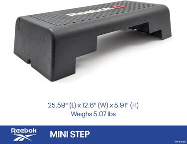 Степ-платформа Reebok Mini для фітнесу, компактна
