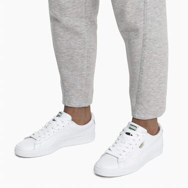 Кросівки PUMA Basket Classic LFS для чоловіків (37 EU, широка колодка, білі)