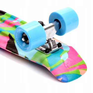 Скейтборд Meteor Multikolor, багатокольоровий, 56x15 см