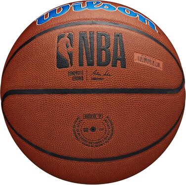 Баскетбольний м'яч Wilson NBA Team Alliance New York Knicks, розмір 7 (29.5''), офіційний