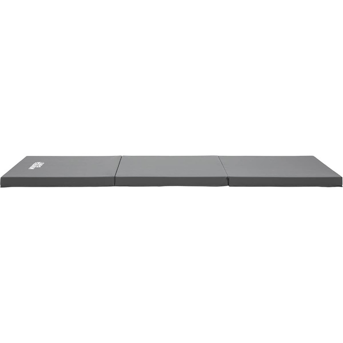 Гімнастичний мат Miweba Sports GM100, складаний, 180x60x5 см, протиковзкий, для фітнесу, йоги, спорту, сірий