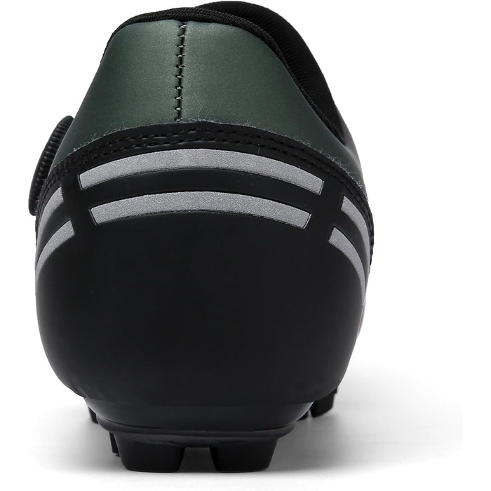 Велосипедні шкарпетки для чоловіків: MTB, шосе, маунтінбайк, з кріпленням для підошви 2 отвори, з пряжкою, 44 EU, зелені