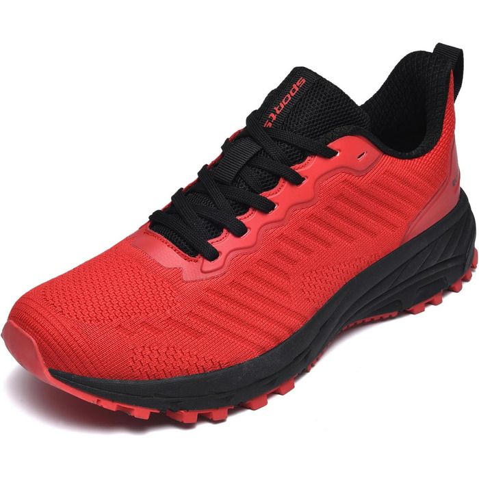 Кросівки для бігу та занять спортом Frysen: біг, теніс, фітнес, повсякденне носіння. Легкі, дихаючі, червоні. Розмір 37 EU