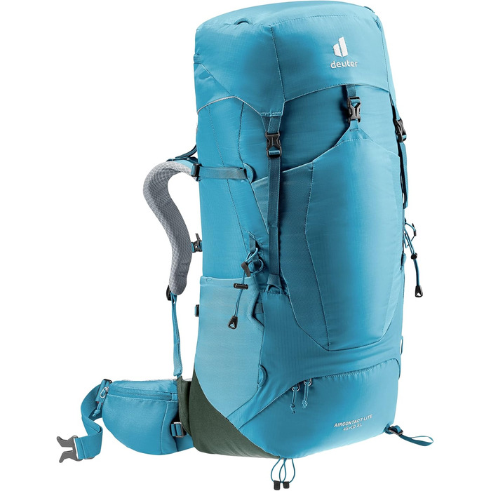 Жіночий трекінговий рюкзак Deuter Aircontact Lite 45+10 SL, легкий
