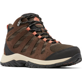 Черевики для жінок Columbia Redmond III Mid WP, водонепроникні, для хайкінгу, розмір 36 EU, Cordovan Dark Coral, 2025