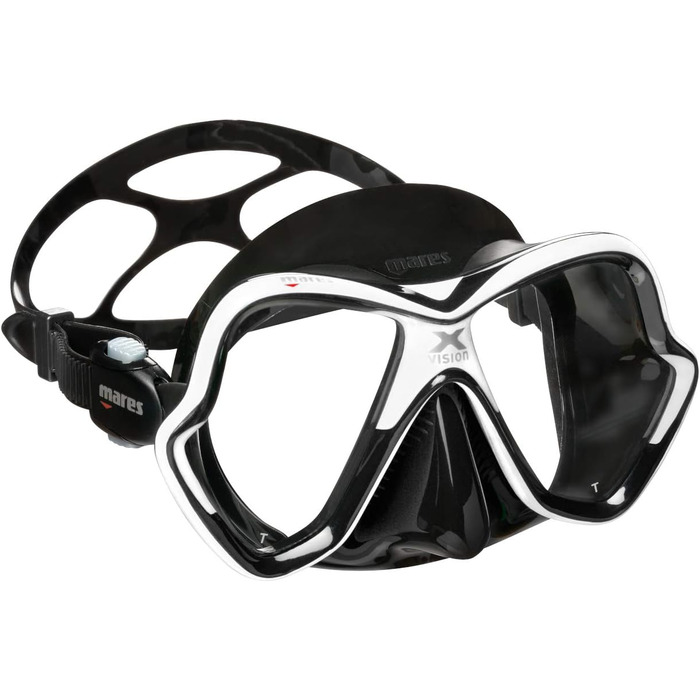 Маска для дайвінгу Mares X-Vision, універсальна, чорна