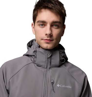 Чоловіча софтшелл куртка Columbia Cascade Ridge III, колір City Grey, розмір XL