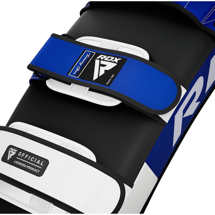 Шлагбафер RDX для бойових мистецтв, Curved Trittschlagpolster для кікбоксингу, Муай Тай, тренувальні снаряди для боксу з Maya Hide шкіри, MMA Thai Pads, Boxpratzen, Boxpads (1 шт.), універсальний розмір