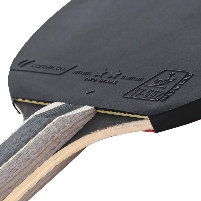 Набір для пінг-понгу Cornilleau: 2 ракетки + 3 м'ячі, червоний