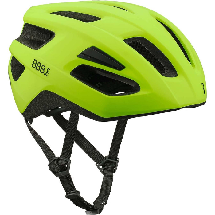 Велошолом BBB Kite 2.0 для шосе і MTB, знімний візор, кріплення для LED, BHE-29B, розмір L (58-61 см), глянцевий синій