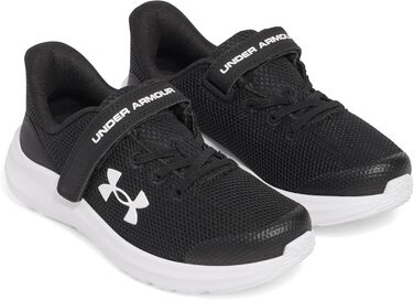 Підлітковий кросівки Under Armour Ua BPS Pursuit 4 Ac, чорний/білий, 34 EU