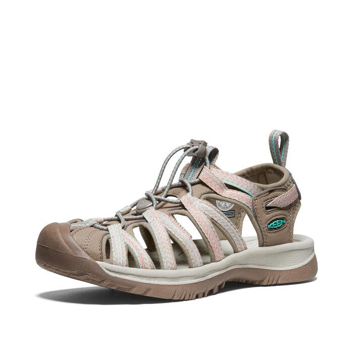 KEEN Whisper Sportsandalen жіночі спортивні сандалі з закритим носком Taupe Coral 40 EU