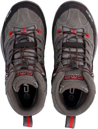 CMP Kinder Rigel MID WP - дитячі трекінгові черевики, водонепроникні, сірі (3 UK)