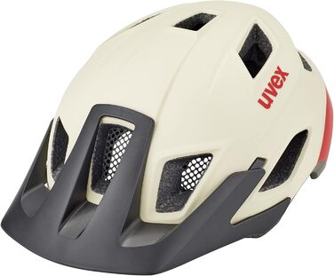 Велосипедний шолом uvex access для MTB, жіночий та чоловічий, легкий, регульований розмір 57-62 см, з оптимізованою вентиляцією, колір пісочно-червоний матовий