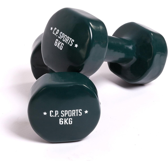 Гантелі C.P.Sports для фітнесу, 2 шт., 0,5-12 кг – набір гантелей для жінок і чоловіків, спорт, тренування, домашній зал