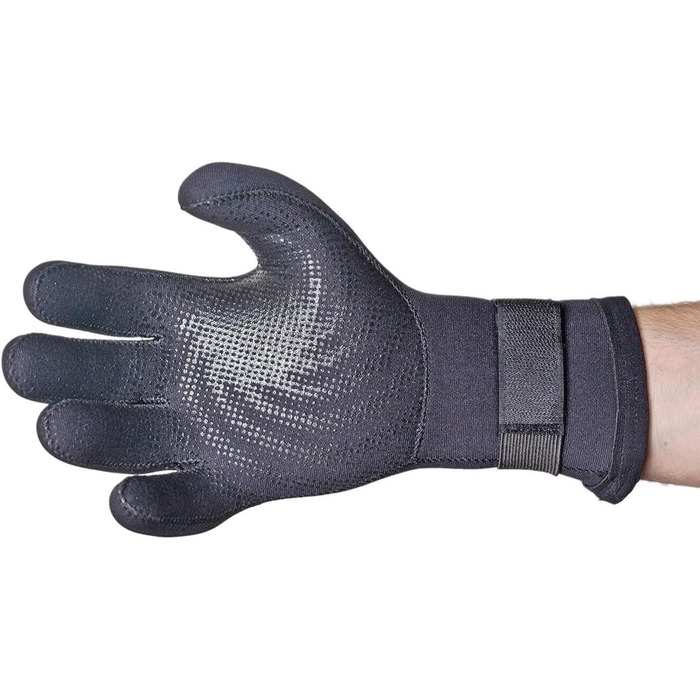 Рукавички для дайвінгу NeoSport Premium Neopren 5 мм, п'ятипалі, чорні