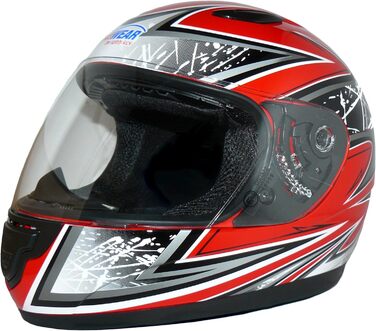 Дитячий мотошолом protectWEAR SA03 червоний, XXXS (Youth S)