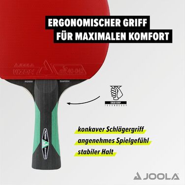 Професійна ракетка для настільного тенісу JOOLA ROSSKOPF з технологією Compwood, ITTF сертифікована, для клубних і професійних гравців