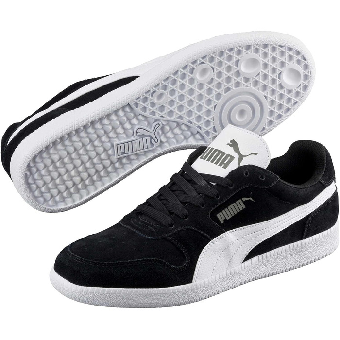 Кросівки Puma Icra Trainer SD унісекс, чорно-білі, розмір 45 EU