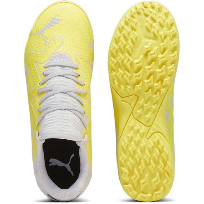 Дитячі футбольні бутси PUMA для хлопчиків та дівчаток (37.5 EU, Сірий, Жовтий)