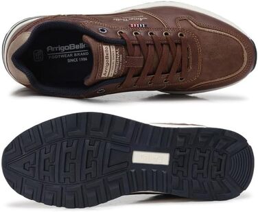 ARRIGO BELLO Кросівки чоловічі: кросівки для активного відпочинку, робочі кросівки, Outdoor, легкі, для ходьби, розмір 41-46 (D Коричневий, 42 EU)