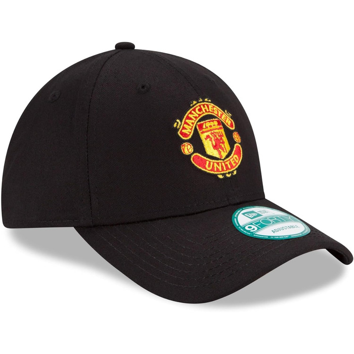 Кепка New Era Manchester United 9Forty Adjustable Edition, чорний колір