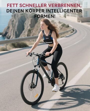 Вага для тренувань HAPBEAR регульована, 1.8–4.5 кг, для чоловіків та жінок, з кишенею для гантелі, ідеальна для фітнесу, силових тренувань, бігу та схуднення, чорна