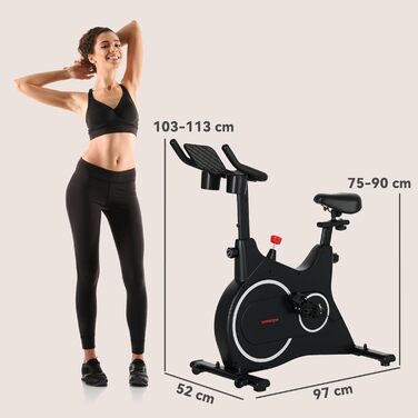 Велотренажер SPORTNOW Liegeergometer для дому: магнітний опір, LCD-дисплей, регульоване сидіння та кермо, тримач для планшета, фляготримач, до 120 кг